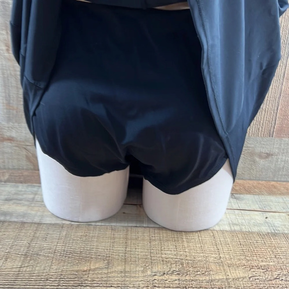 Contour By Beach Scene Black Tan Patterned Halter One Piece Swimsuit Womens 16 - Picture 4 of 8